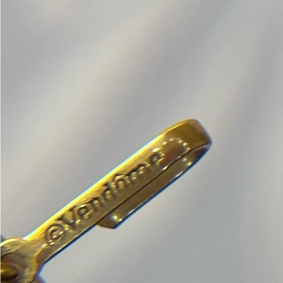 VINTAGE VENDOME AMBER RHINESTONE FLOWER NECKLACE. - Picture 4 of 6